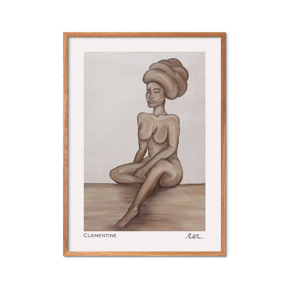 Morais Artworks Clementine plakat - mix